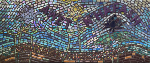 Lotus Flower (Liberation Series) - 10 7/8" x 24 7/8"